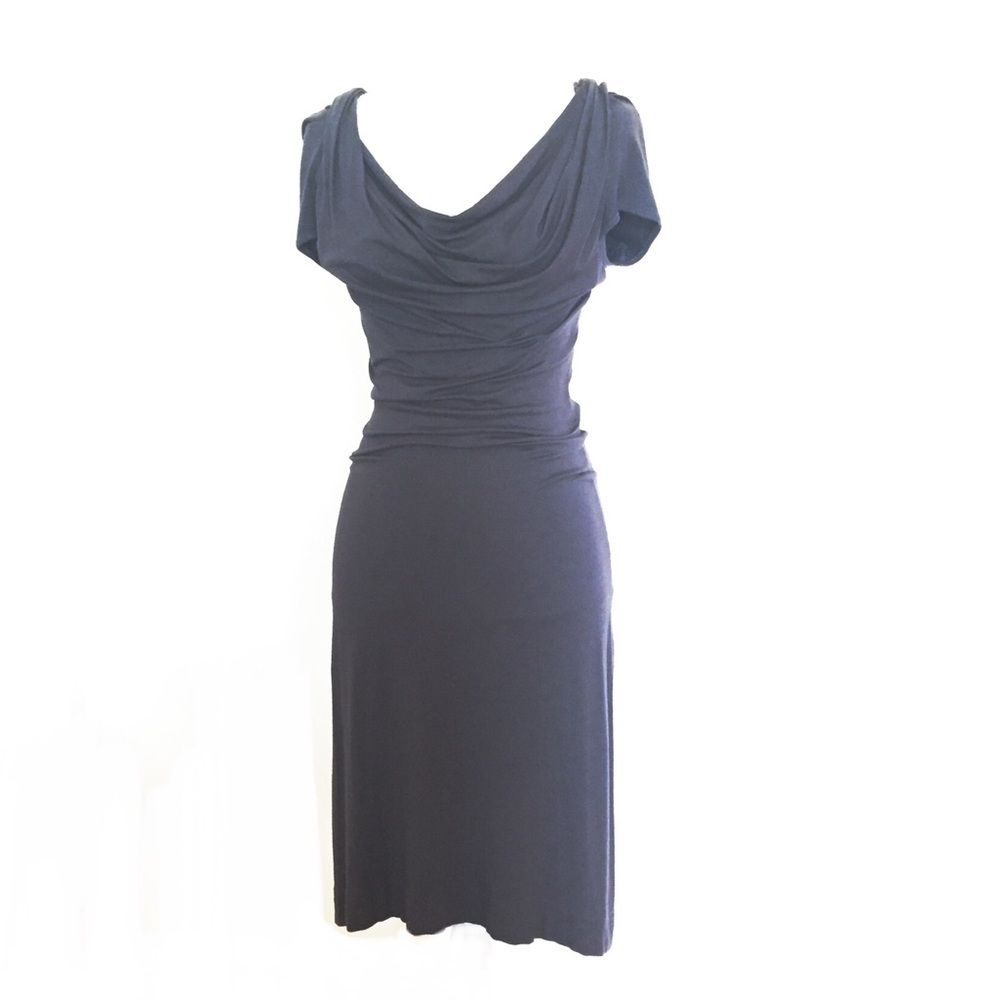 Vivienne Westwood Anglomania Drape Cowl-neck Dress